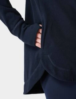 Sweaty Betty Escape Cotton Blend Fleece Relaxed Hoodie -Marks and Spencer Shop escape cotton blend fleece relaxed hoodie 9