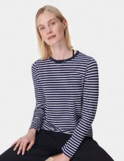 Sweaty Betty Essential Cotton Rich Striped Top -Marks and Spencer Shop essential cotton rich striped top 12