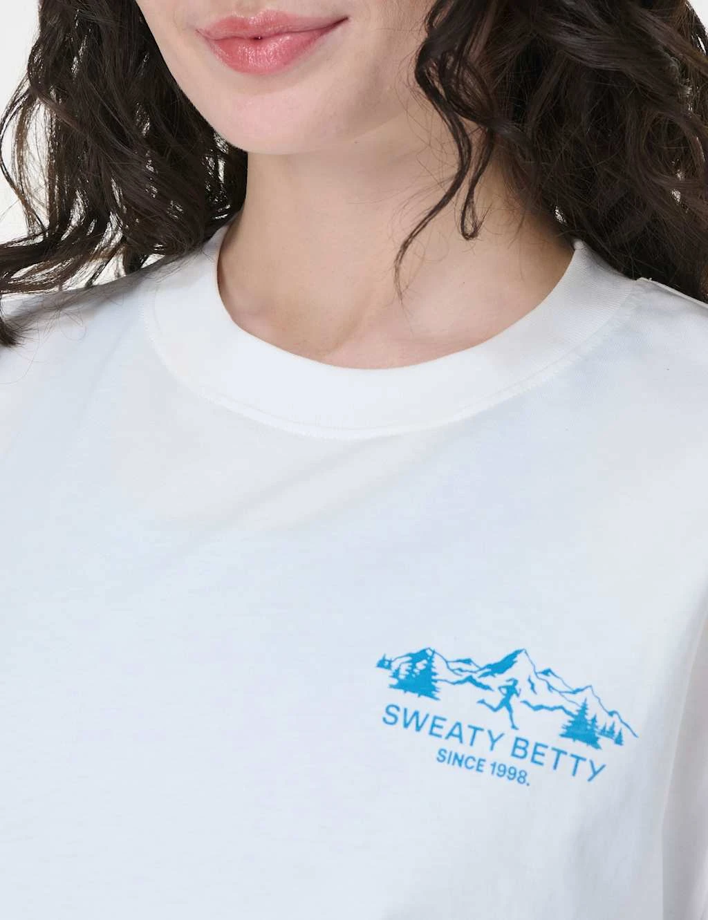 Sweaty Betty Explore More Pure Cotton Logo T-Shirt 14 Sweaty Betty Explore More Pure Cotton Logo T-Shirt - Image 12