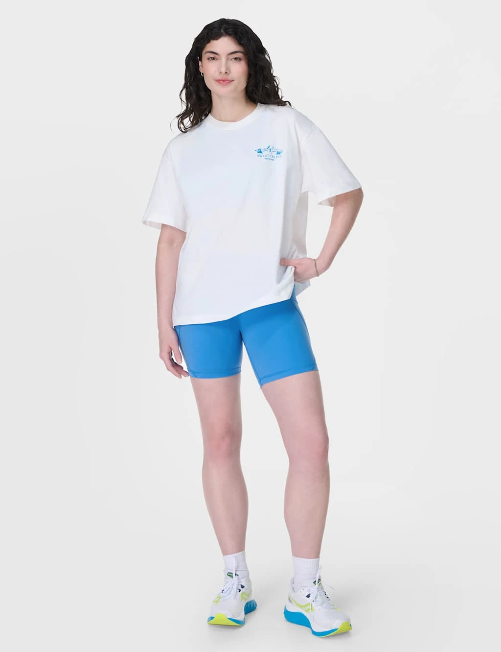 Sweaty Betty Explore More Pure Cotton Logo T-Shirt 16 Sweaty Betty Explore More Pure Cotton Logo T-Shirt - Image 14