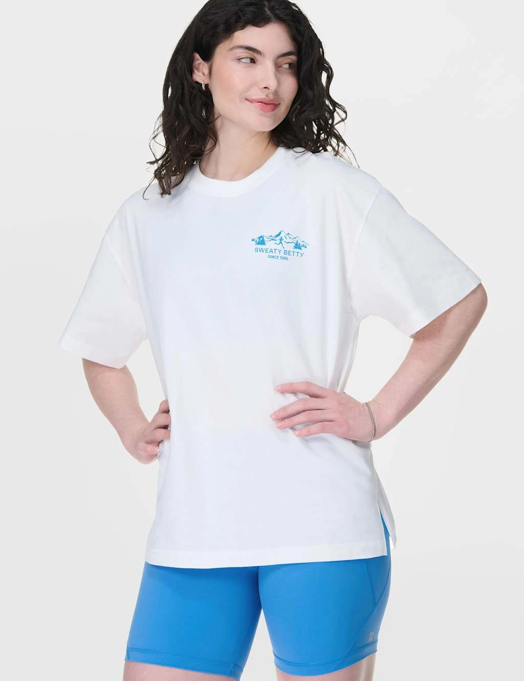 Sweaty Betty Explore More Pure Cotton Logo T-Shirt 17 Sweaty Betty Explore More Pure Cotton Logo T-Shirt - Image 15