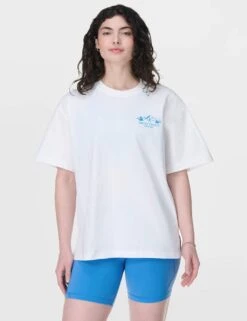 Sweaty Betty Explore More Pure Cotton Logo T-Shirt 33 Sweaty Betty Explore More Pure Cotton Logo T-Shirt -Marks and Spencer Shop explore more pure cotton logo t shirt 15