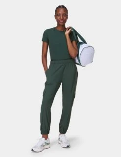 Sweaty Betty Explorer Cargo Cuffed Lightweight Trousers -Marks and Spencer Shop explorer cargo cuffed lightweight trousers 12