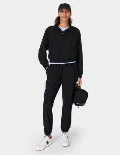 Sweaty Betty Explorer Funnel Neck Half Zip Sweatshirt -Marks and Spencer Shop explorer funnel neck half zip sweatshirt 10