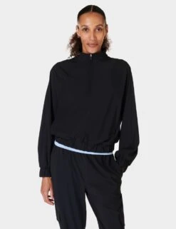 Sweaty Betty Explorer Funnel Neck Half Zip Sweatshirt -Marks and Spencer Shop explorer funnel neck half zip sweatshirt 11