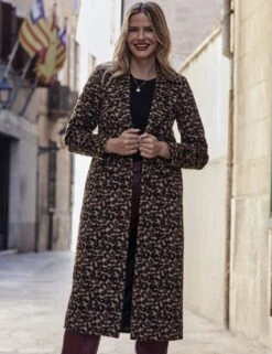 Faux Fur Longline Coat -Marks and Spencer Shop faux fur longline coat 6