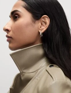 Faux Leather Biker Jacket -Marks and Spencer Shop faux leather biker jacket 16