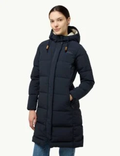 Jack Wolfskin Nordlicht Feather & Down Hooded Puffer Coat -Marks and Spencer Shop feather and down hooded puffer coat