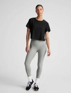 Beyond Yoga Featherweight Supreme Relaxed Crop T-Shirt -Marks and Spencer Shop featherweight supreme relaxed crop t shirt 8