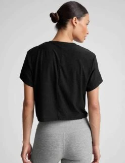 Beyond Yoga Featherweight Supreme Relaxed Crop T-Shirt -Marks and Spencer Shop featherweight supreme relaxed crop t shirt 9