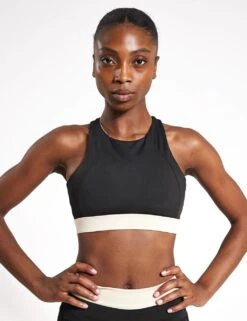 Born Fiorella Crew Neck Cross Back Crop Top -Marks and Spencer Shop fiorella crew neck cross back crop top 4