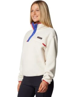 Columbia Helvetia Funnel Neck Fleece -Marks and Spencer Shop fleece funnel neck cropped sweatshirt 5