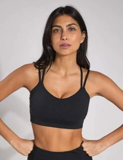 Girlfriend Collective Float Noah Strappy Non Wired Sports Bra -Marks and Spencer Shop float noah strappy non wired sports bra s xl 1 1