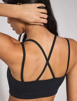 Girlfriend Collective Float Noah Strappy Non Wired Sports Bra -Marks and Spencer Shop float noah strappy non wired sports bra s xl 1 4