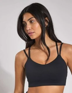 Girlfriend Collective Float Noah Strappy Non Wired Sports Bra -Marks and Spencer Shop float noah strappy non wired sports bra s xl 1 5