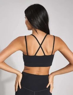 Girlfriend Collective Float Noah Strappy Non Wired Sports Bra -Marks and Spencer Shop float noah strappy non wired sports bra s xl 1 8