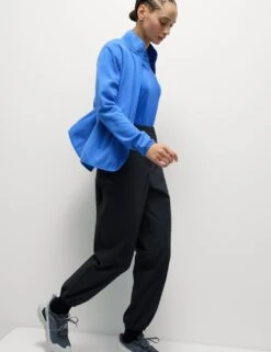 Thermal Zip Up Funnel Neck Fleece -Marks and Spencer Shop funnel neck fleece jacket 2