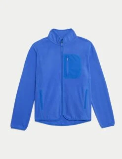 Thermal Zip Up Funnel Neck Fleece -Marks and Spencer Shop funnel neck fleece jacket