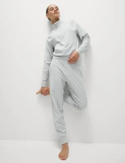 Funnel Neck Half Zip Yoga Top -Marks and Spencer Shop funnel neck half zip yoga top 13