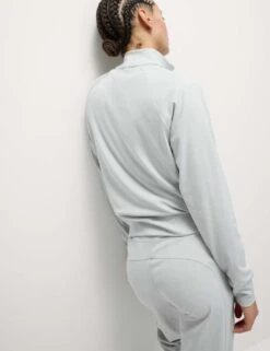 Funnel Neck Half Zip Yoga Top -Marks and Spencer Shop funnel neck half zip yoga top 14