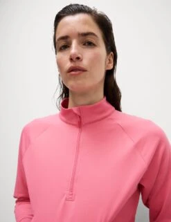 Funnel Neck Half Zip Yoga Top -Marks and Spencer Shop funnel neck half zip yoga top 8