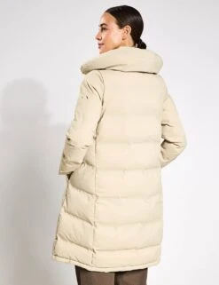 Born Funnel Neck Longline Puffer Coat -Marks and Spencer Shop funnel neck longline puffer coat 14