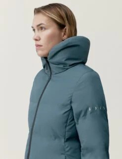Born Funnel Neck Longline Puffer Coat -Marks and Spencer Shop funnel neck longline puffer coat 18