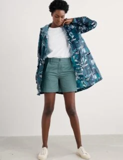 Geometric Hooded Packaway Rain Jacket -Marks and Spencer Shop geometric hooded packaway rain jacket 9