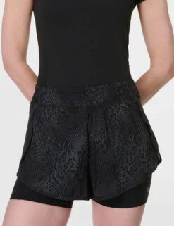 Sweaty Betty Get Set 2-in-1 Layered Gym Shorts -Marks and Spencer Shop get set 2 in 1 layered gym shorts 10