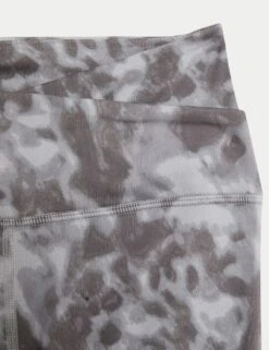 Go Balance Printed Wrap Waist Yoga Leggings -Marks and Spencer Shop go balance high waisted yoga leggings 6