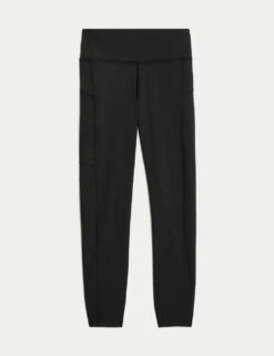 Go Move High Waisted 7/8 Gym Leggings -Marks and Spencer Shop go move high waisted 7 8 gym leggings 10