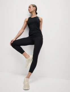 Go Move High Waisted 7/8 Gym Leggings -Marks and Spencer Shop go move high waisted 7 8 gym leggings 16