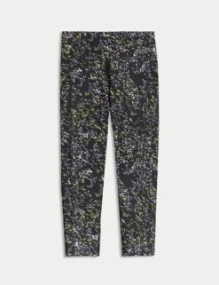 Go Move Printed Cropped Gym Leggings 27 Go Move Printed Cropped Gym Leggings -Marks and Spencer Shop go move printed cropped gym leggings 8
