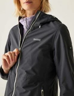 Regatta Hamara IV Waterproof Hooded Rain Jacket -Marks and Spencer Shop hamara iv waterproof hooded rain jacket 16
