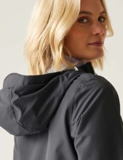 Regatta Hamara IV Waterproof Hooded Rain Jacket -Marks and Spencer Shop hamara iv waterproof hooded rain jacket 19