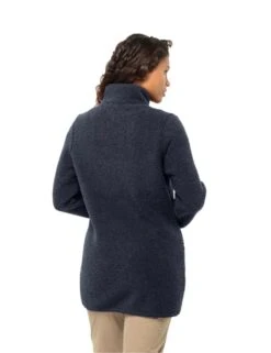 Jack Wolfskin High Curl High Neck Longline Fleece Jacket -Marks and Spencer Shop high curl high neck longline fleece jacket 13