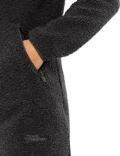 Jack Wolfskin High Curl High Neck Longline Fleece Jacket -Marks and Spencer Shop high curl high neck longline fleece jacket 5