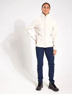 Jack Wolfskin High Curl High Neck Longline Fleece Jacket -Marks and Spencer Shop high curl high neck longline fleece jacket 9