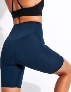 Girlfriend Collective High Waisted Biker Gym Shorts -Marks and Spencer Shop high waisted gym shorts 4