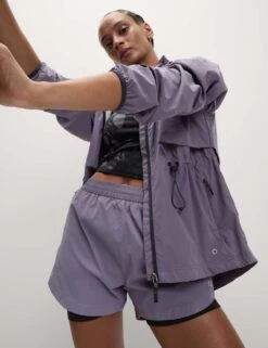 360° Reflective Layered Running Shorts -Marks and Spencer Shop high waisted running shorts 1