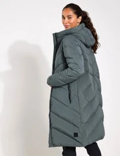 Jack Wolfskin Marienplatz Hooded Longline Puffer Coat -Marks and Spencer Shop hooded longline puffer coat 13