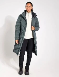 Jack Wolfskin Marienplatz Hooded Longline Puffer Coat -Marks and Spencer Shop hooded longline puffer coat 15