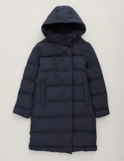 Hooded Longline Puffer Coat -Marks and Spencer Shop hooded longline puffer coat 8