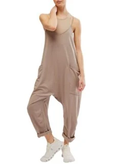 Hot Shot Cotton Rich Relaxed Jumpsuit -Marks and Spencer Shop hot shot cotton rich relaxed jumpsuit 9
