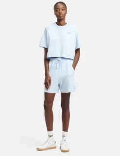 Reebok Icon Elements Pure Cotton Crew Neck T-Shirt -Marks and Spencer Shop icon elements pure cotton crew neck t shirt 12