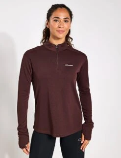 Berghaus Ivyhill Half Zip Base Layer Top -Marks and Spencer Shop ivyhill half zip base layer top 8