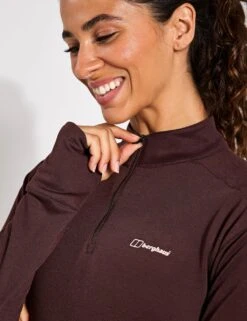 Berghaus Ivyhill Half Zip Base Layer Top -Marks and Spencer Shop ivyhill half zip base layer top 9