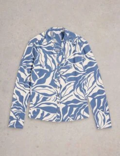 WHITE STUFF Jersey Printed Shirt -Marks and Spencer Shop jersey printed shirt 6