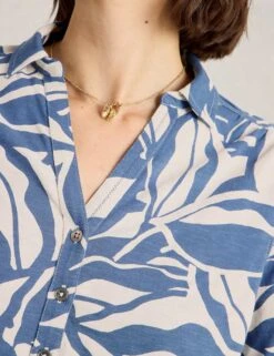 WHITE STUFF Jersey Printed Shirt -Marks and Spencer Shop jersey printed shirt 9