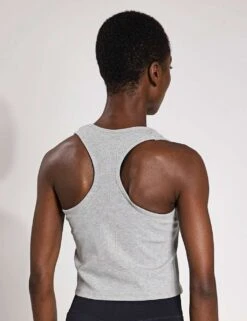 Jodie Rib Scoop Neck Racer Back Vest Top -Marks and Spencer Shop jodie rib scoop neck racer back vest top 11